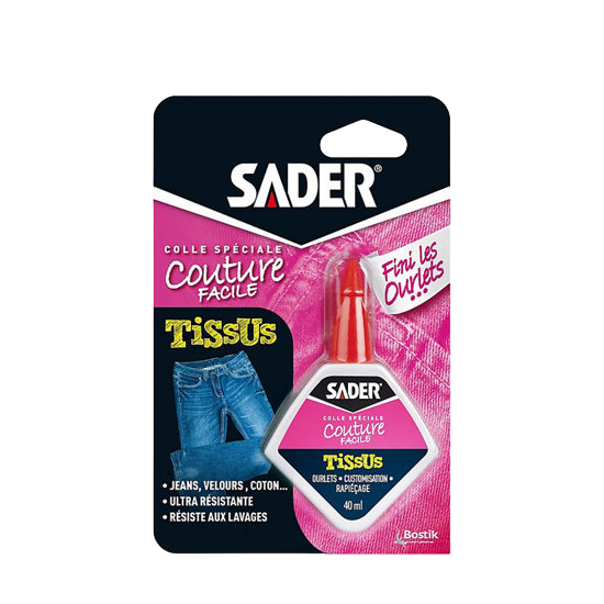 COLLE TEXTILLE SADER (40ML)