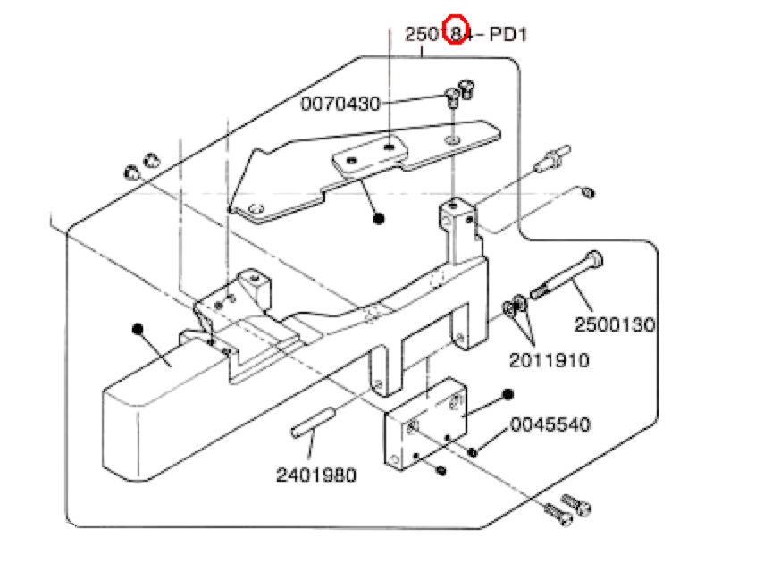 PORTE RECOUVREMENT A CANON